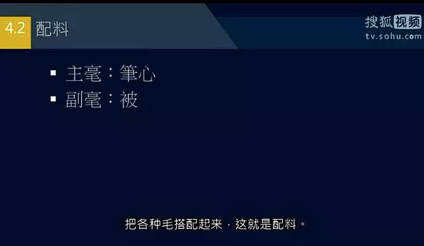 Combining different types of hair together - this is called mixing materials.