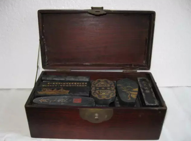 Ancient Chinese Scholar Desk Items-Ink Stick Box