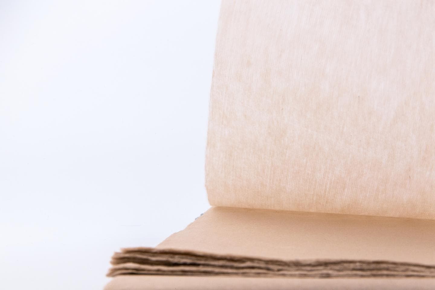This is Qiming Wenfang's Chanyi (Cicada Wing) Maobian paper, very thin, with both sides rough, or you could say it's very difficult to distinguish between the rough and smooth sides.