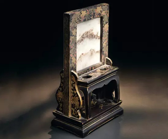 Ancient Chinese Scholar Desk Items-Brush Screen