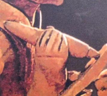 Jin Dynasty brush-holding method