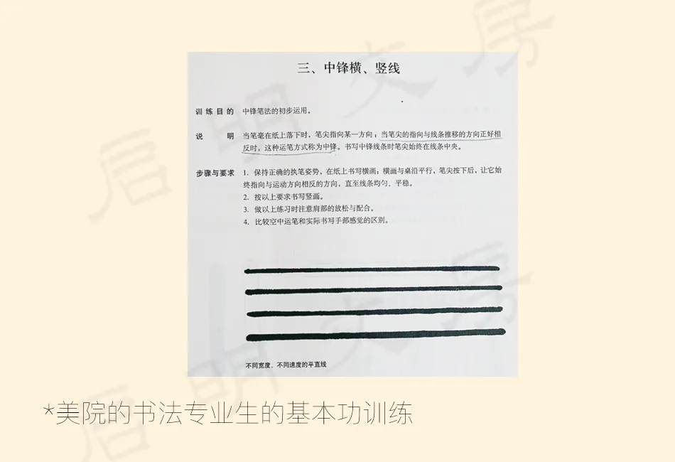 The third exercise from Chinese Calligraphy: 167 Exercises